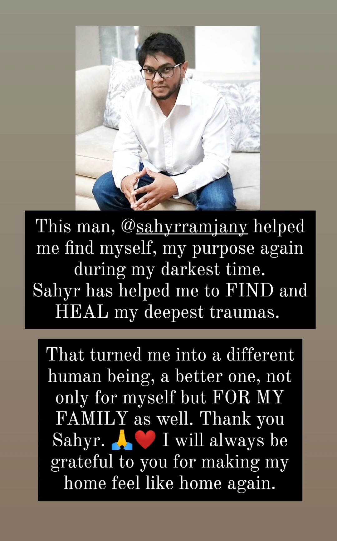 Sahyr - Counselor - life coach in Mauritius